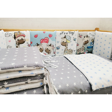 Бортик в детскую кроватку Непоседы НЕ-62 Бортик в детскую кроватку Непоседы НЕ-62